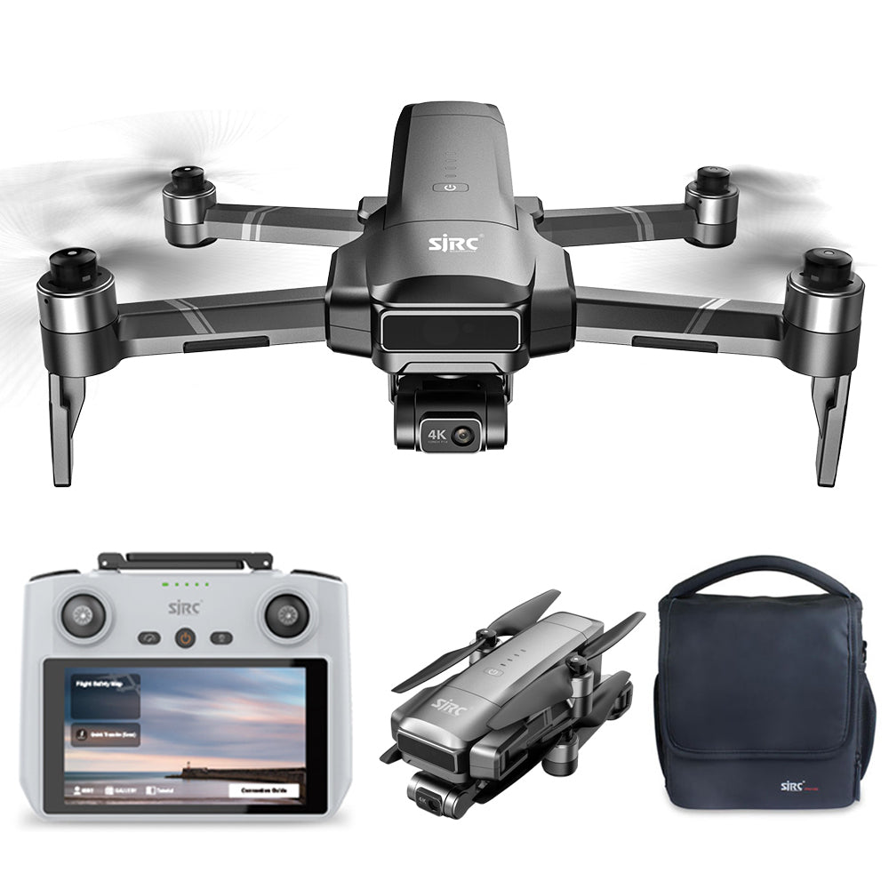 SJRC F22 S3 PRO 4K Drone 3-Axis Gimbal 6KM Repeater Digital FPV EIS HD Camera GPS 5G Quadcopter