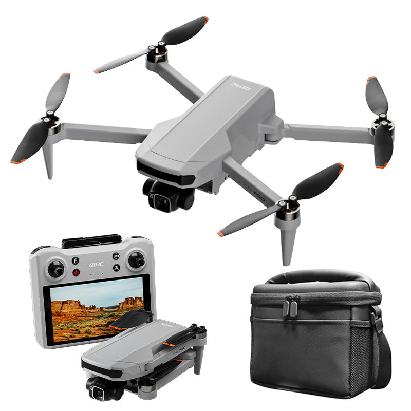 4DRC F15 3-Axis Gimbal 4K Drone HD Camera GPS 5G WIFI Quadcopter 5.5 Inch Touch Screen Remote Control