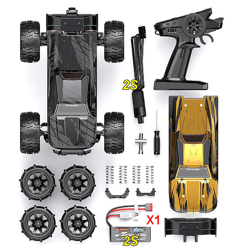 MJX Hyper Go 14209 14210 V2.0 1/14 Waterproof High-Speed Brushless RC Car 4WD Off-Road Racing Electric Truck Metal Chassis