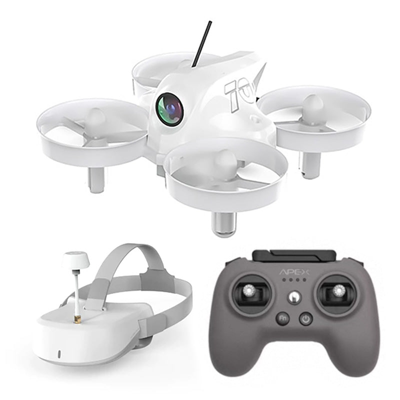 APEX PRO FPV Drone Head Tracking Mode Mini FPV Racing Drone Set 5.8G Real-Time Image Transmission Super-Wide Camera FPV Goggles