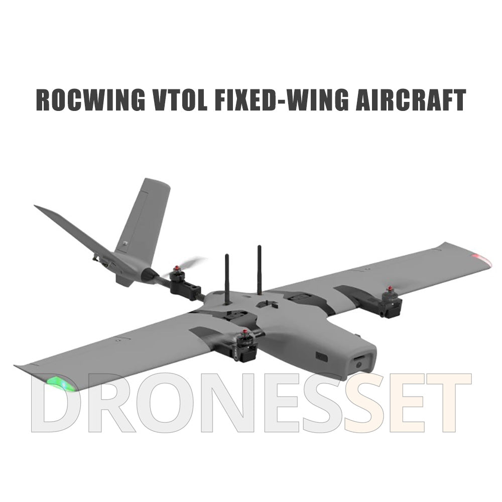AFModel ROCWING VTOL Airplane FPV 3-axis Fixed-wing Airplane UAV Model Airplane Reconnaissance Airplane