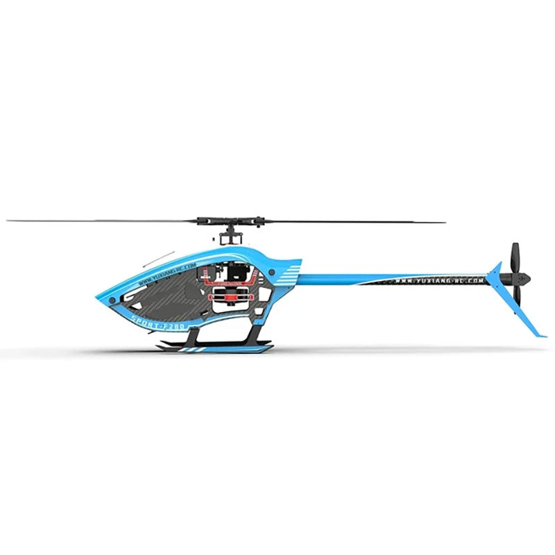 YXZNRC F280 6-Axis Gyro 3D6G Dual Brushless Direct Drive Motor Flybarless 2.4G 6CH RC Helicopter