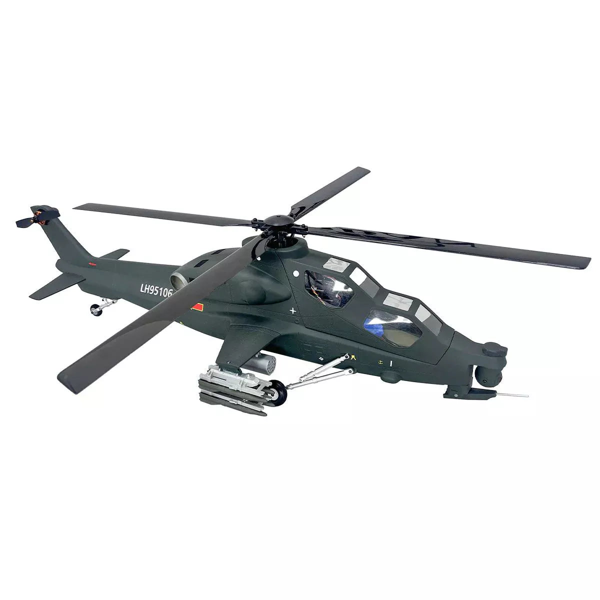 ROBAN CAIC Z-10 470 Class 4-Blade RC Helicopter GPS X2 Flight Control LED Lighting System PNP/RTF Version Helicopter