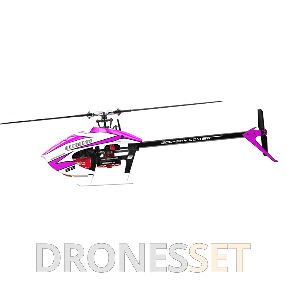 GOOSKY S2 Max RC Helicopter 3D 6CH Flybarless Dual Brushless Motor Direct-Drive BNF/RTF Helicopter