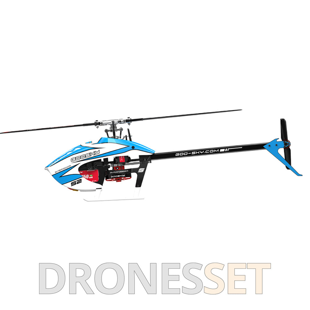 GOOSKY S2 Max RC Helicopter 3D 6CH Flybarless Dual Brushless Motor Direct-Drive BNF/RTF Helicopter