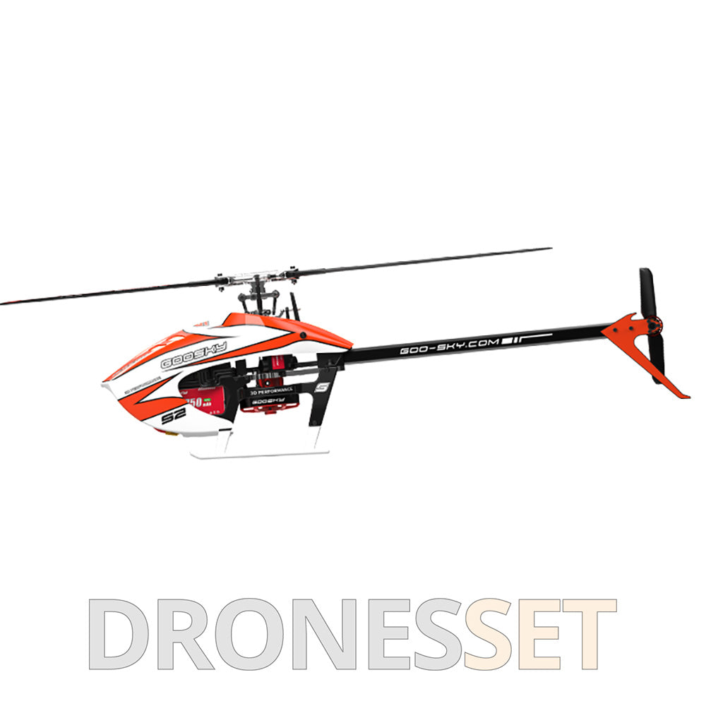 GOOSKY S2 Max RC Helicopter 3D 6CH Flybarless Dual Brushless Motor Direct-Drive BNF/RTF Helicopter