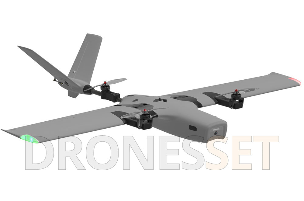 AFModel ROCWING VTOL Drone 3-axis FPV Fixed-wing Airplane UAV Model Airplane Reconnaissance Airplane