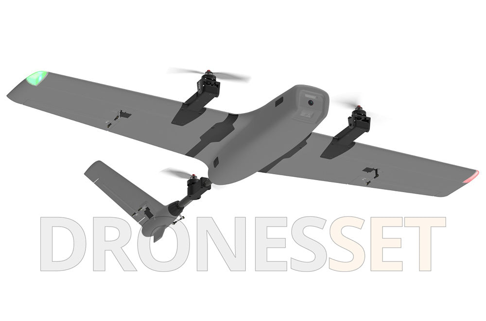 AFModel ROCWING VTOL Drone 3-axis FPV Fixed-wing Airplane UAV Model Airplane Reconnaissance Airplane
