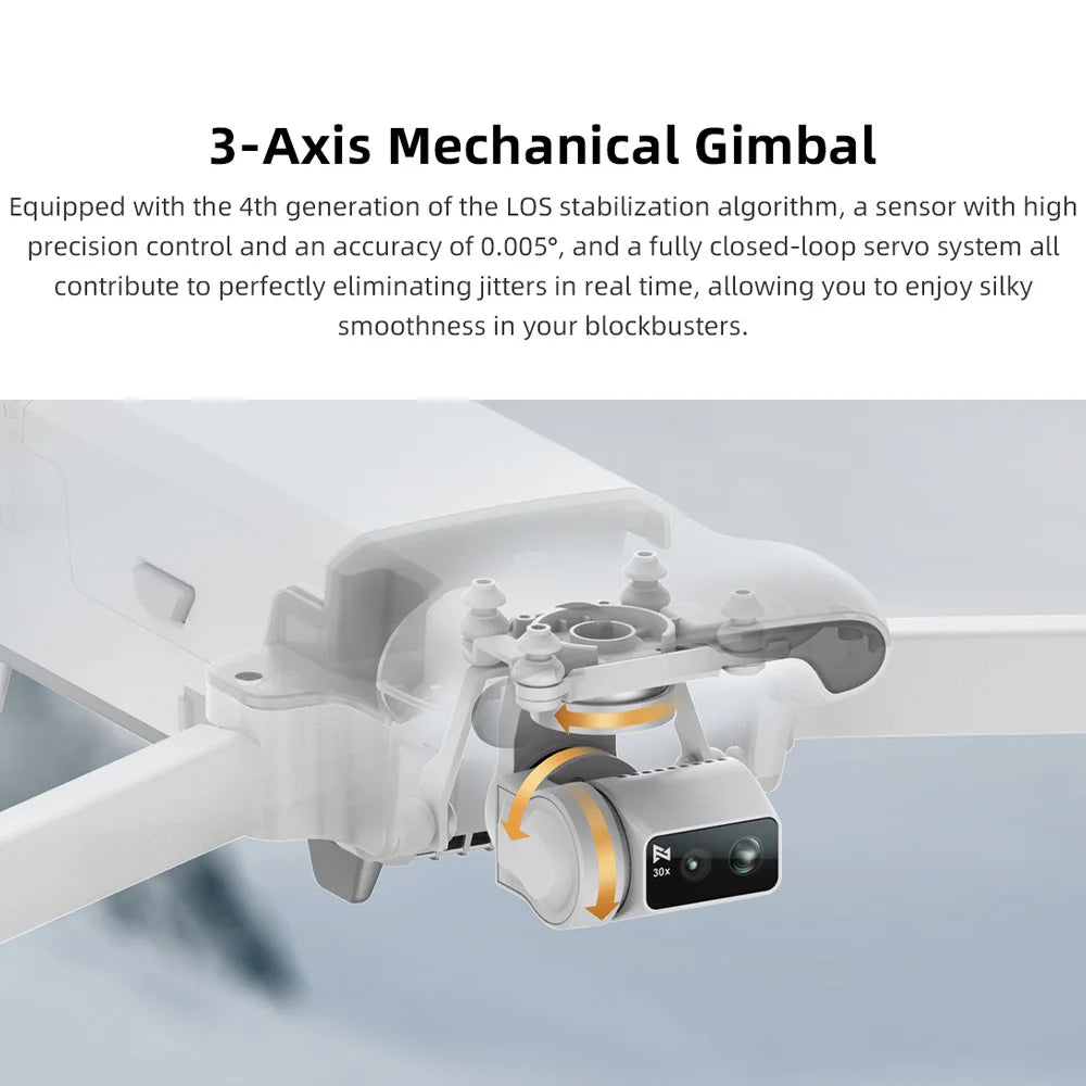 FIMI X8 TELE MAX 4K Drone 3-Axis Gimbal HDR 48MP 30x Camera GPS 15KM Professional aerial photography Quadcopter