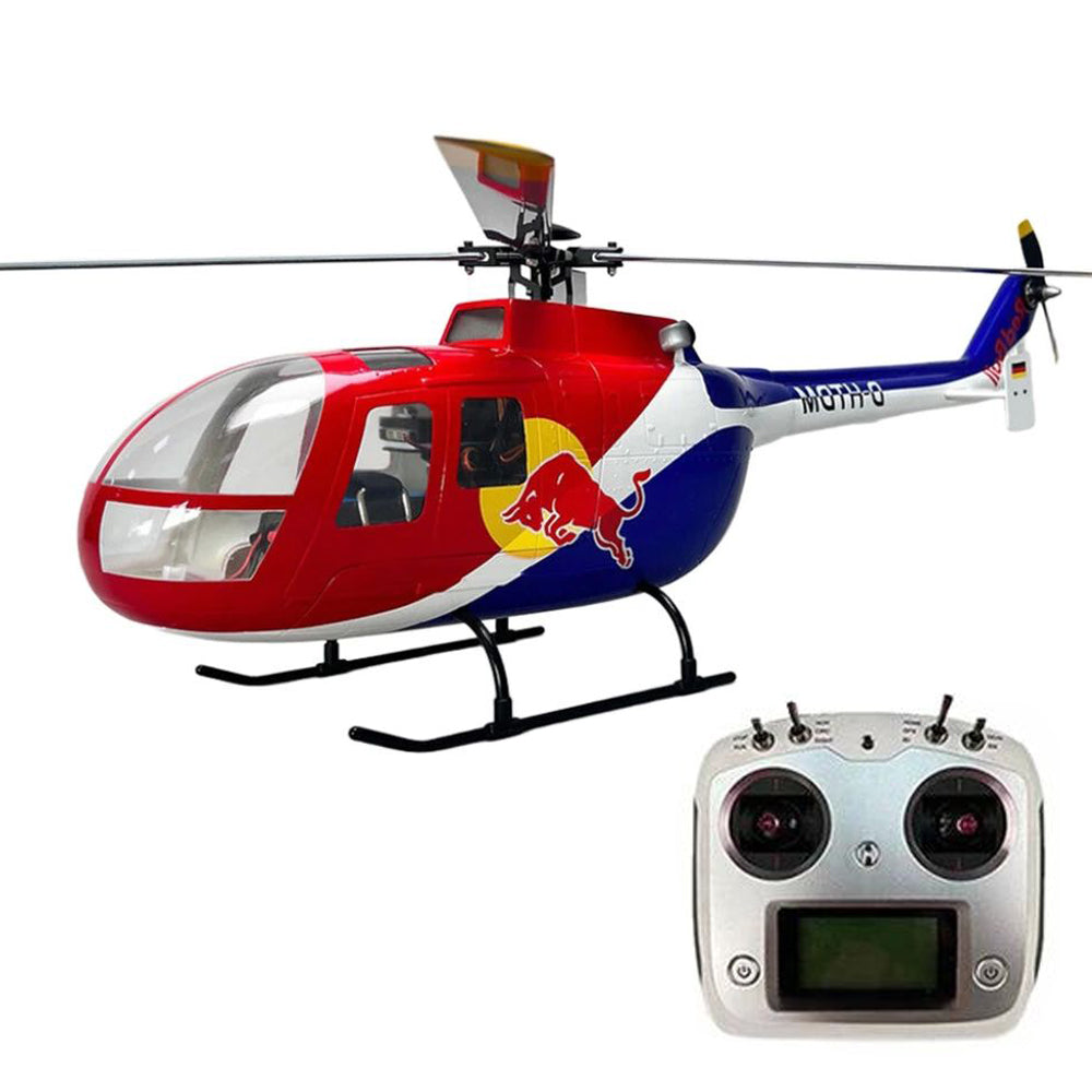 ROBAN BO-105 450 Class RC Helicopter 4-Blade 2.4G 11CH GPS Stabilized PNP/RTF With X2 Flight Controller