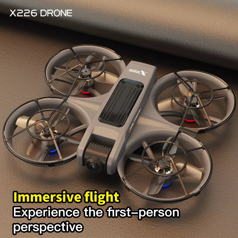 X226 VR Drone Screen Control HD Aerial Photography Dual-Camera Optical Flow Positioning Brushless Quadcopter