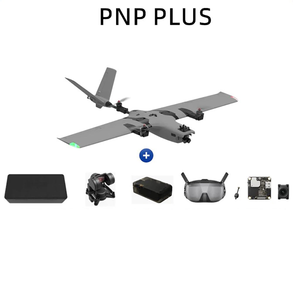 AFModel ROCWING VTOL Airplane FPV 3-axis Fixed-wing Airplane UAV Model Airplane Reconnaissance Airplane