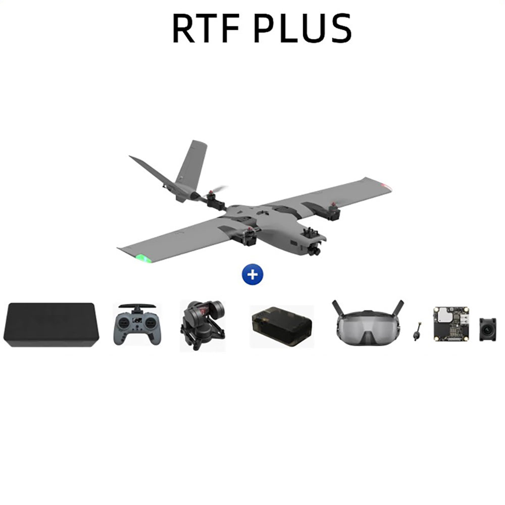 AFModel ROCWING VTOL Airplane FPV 3-axis Fixed-wing Airplane UAV Model Airplane Reconnaissance Airplane