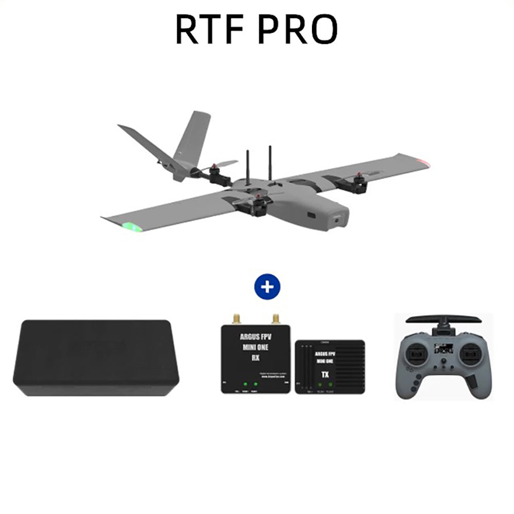 AFModel ROCWING VTOL Airplane FPV 3-axis Fixed-wing Airplane UAV Model Airplane Reconnaissance Airplane