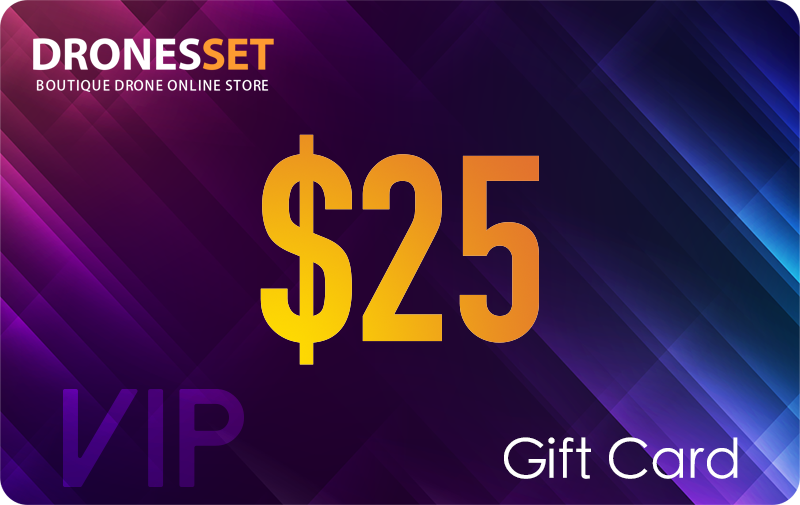 DRONESSET Gift Card - Give the Gift of Choice!